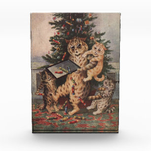 Louis Wain Christmas Time in Catland Photo Block
