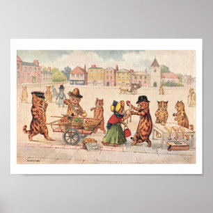 Louis Wain Poster