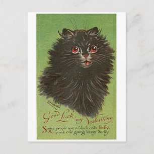 Louis Wain, Valentine Cat, Postcard
