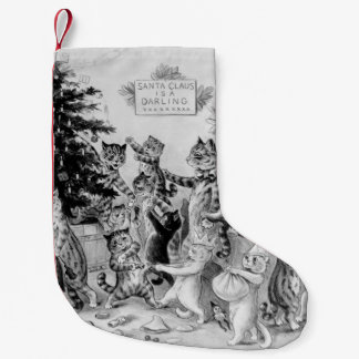 Louis Wain's Cat Christmas Stocking