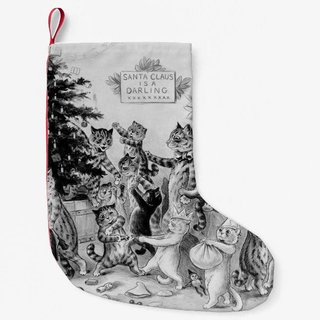 Louis Wain's Cat Christmas Stocking (Front)