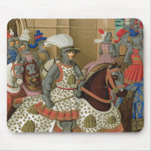 Louis XII (1462-1515) Leaving Alexandria on the 24 Mouse Mat
