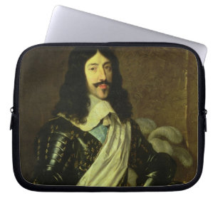 Louis XIII (1601-43) (oil on canvas) Laptop Sleeve