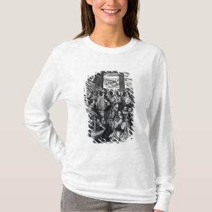 Louis XIII back from the siege of La Rochelle T-Shirt