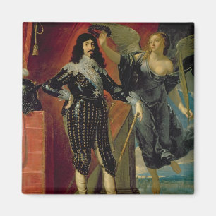 Louis XIII Crowned by Victory, 1635 Magnet