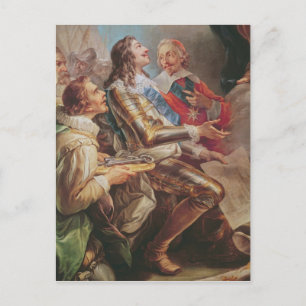 Louis XIII dedicating the Church of Notre-Dame Postcard