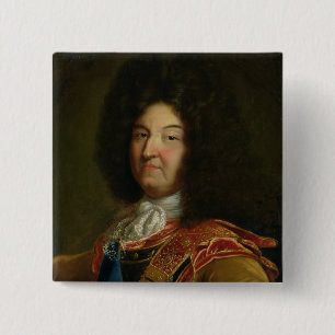 Louis XIV 15 Cm Square Badge