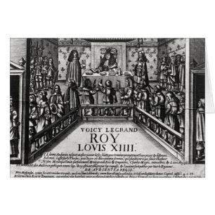 Louis XIV  administering justice