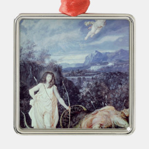 Louis XIV  as Apollo, Slayer of Python Metal Tree Decoration