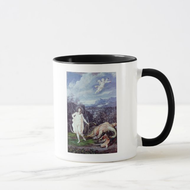 Louis XIV  as Apollo, Slayer of Python Mug (Right)