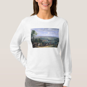 Louis XIV  at the Siege of Lille facing the T-Shirt