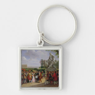 Louis XIV Dedicating Puget's 'Milo of Key Ring