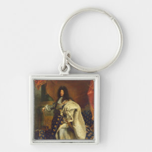 Louis XIV in Royal Costume, 1701 Key Ring