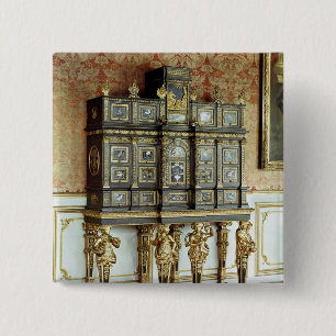 Louis XIV jewellery cabinet, Gobelins Workshop 15 Cm Square Badge