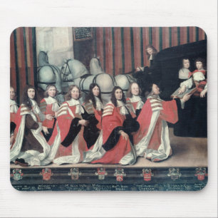 Louis XIV received by the sheriffs in Toulouse Mouse Mat