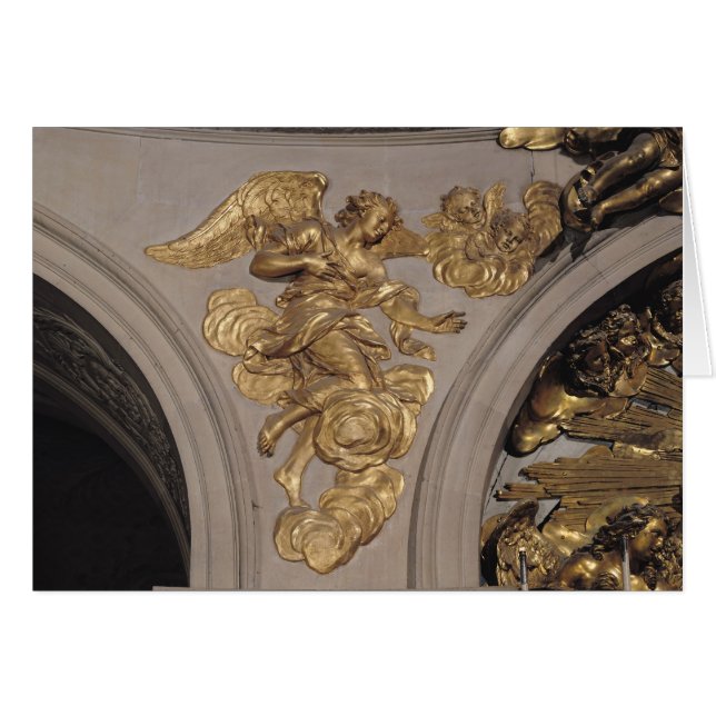 Louis XIV style angel, from the arch (Front Horizontal)