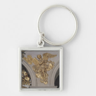 Louis XIV style angel, from the arch to the Key Ring