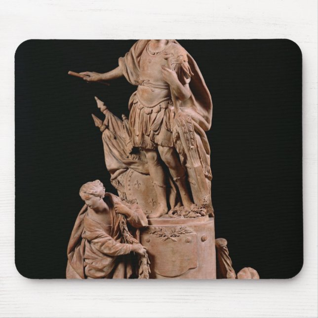 Louis XV  as a Roman Emperor Mouse Mat (Front)