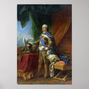 Louis XV King of France & Navarre, 1750 Poster