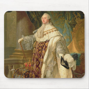 Louis XVI (1754-93) (oil on canvas) Mouse Mat