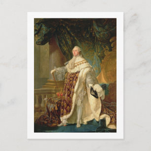 Louis XVI (1754-93) (oil on canvas) Postcard