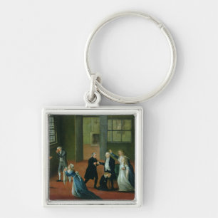 Louis XVI  Bidding Farewell to his Family Key Ring