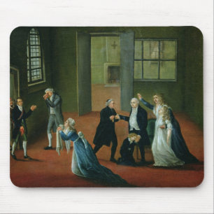 Louis XVI  Bidding Farewell to his Family Mouse Mat