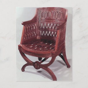 Louis XVI style armchair Postcard