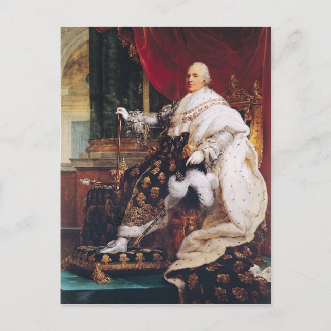 Louis XVIII Postcard (Front)