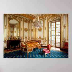 Louis XV's Private Study, 1753-60 Poster