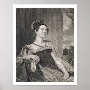 Louisa Catherine Adams (1775-1852) engraved by G.F Poster