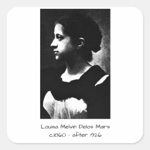 Louisa Melvin Delos Mars Square Sticker