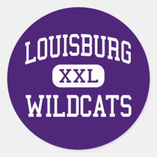 Louisburg - Wildcats - High - Louisburg Kansas Classic Round Sticker