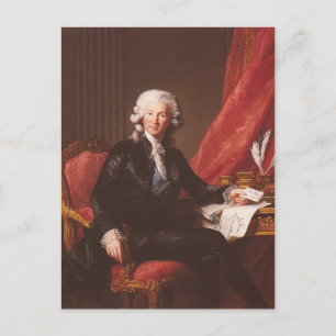 Louise Elisabeth Brun-Portrait of Charles Calonne Postcard