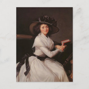 Louise Elisabeth Vigee Le Brun- Countess of Châtre Postcard