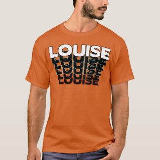 Louise Funny Retro Vintage Sunset Louise 80s 90s f T-Shirt