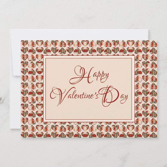 Louise Hearts Valentine's Holiday Card (Front)