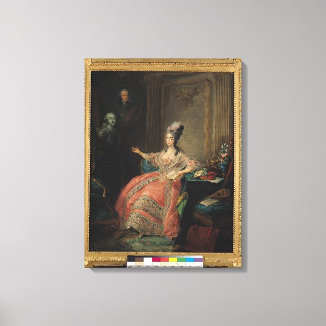 Louise Marie Josephine of Savoy Canvas Print (Front)