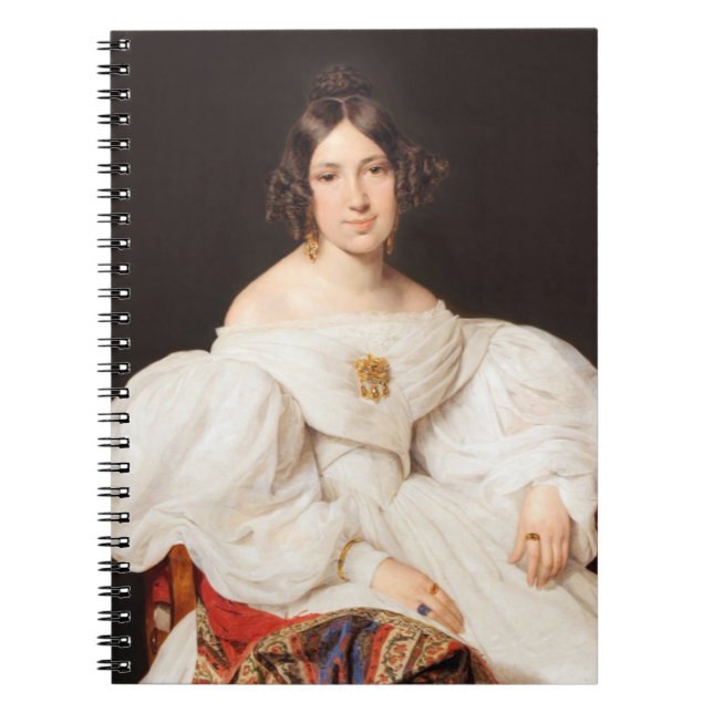 Louise Mayer Ferdinand Waldmueller  Notebook (Front)