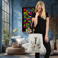 Louise's Radiant Strength - Boho Chic Monogram
