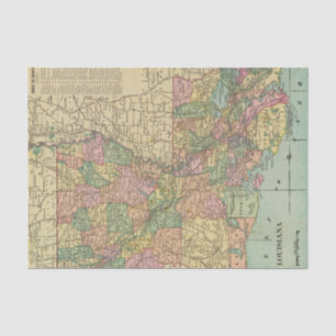 Louisiana 10 tissue paper