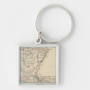 Louisiana 2 key ring