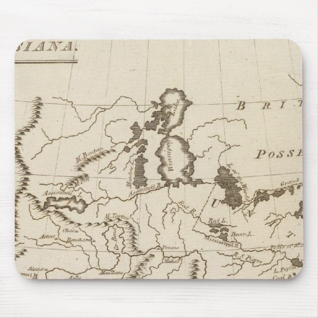 Louisiana 4 mouse mat (Front)