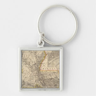 Louisiana 5 key ring