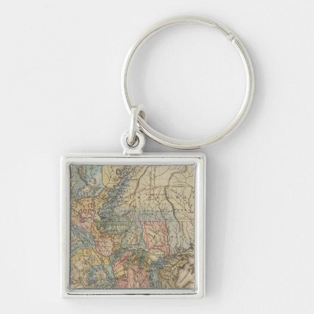 Louisiana 6 key ring (Front)