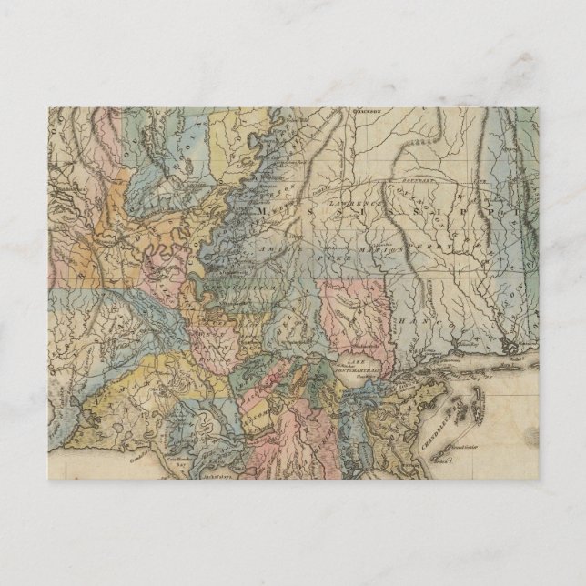 Louisiana 6 postcard (Front)