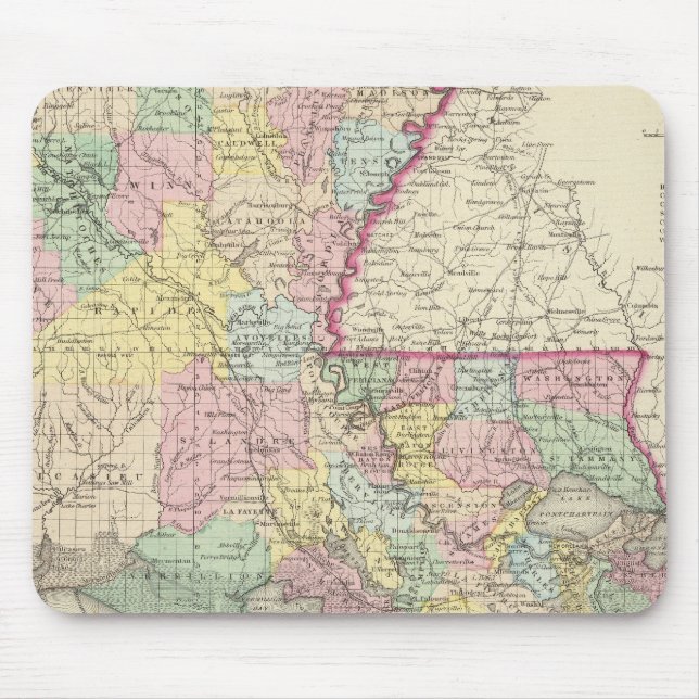 Louisiana 8 mouse mat (Front)
