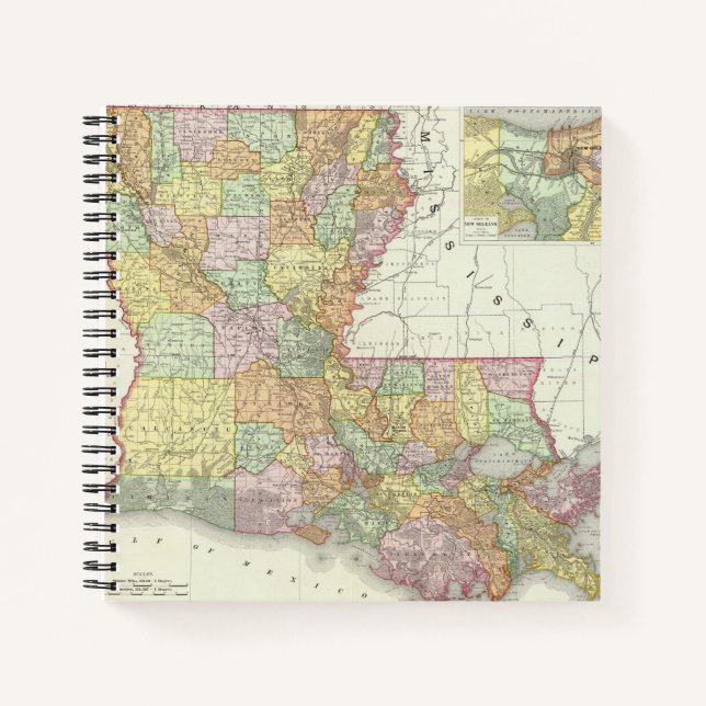 Louisiana 8 notebook (Front)