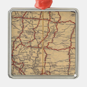 Louisiana 9 metal tree decoration