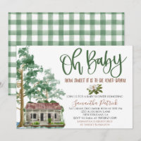 Louisiana Bayou Baby Shower Invitation